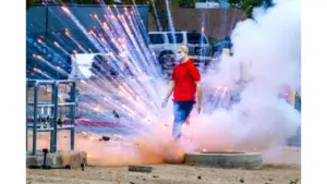 It can be tough to cite those igniting illegal fireworks in Orange County — but drones are now on the case