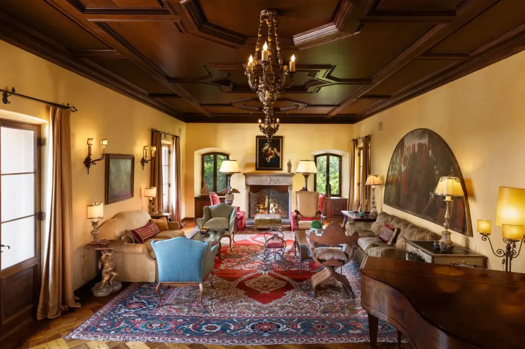 The living room. (Photo by Cameron Carothers)