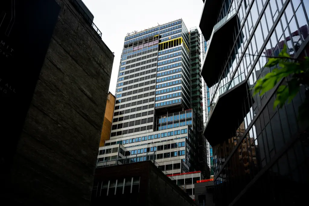 The building at 235 East 42nd Street is seen Tuesday,...