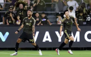 Son, Bouanga score 1st-half goals as LAFC beats Real Salt Lake