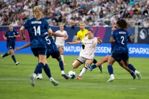 Angel City FC’s Ally Sentnor settling into new home