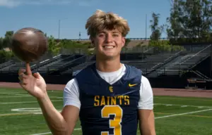 Crean Lutheran quarterback Caden Jones rides accuracy, chemistry to the top
