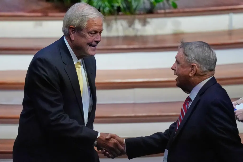 Rep. Ralph Norman, R-S.C., left, who is running to fill...