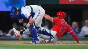 Angels erase 5-run deficit before losing to Rangers in 9th