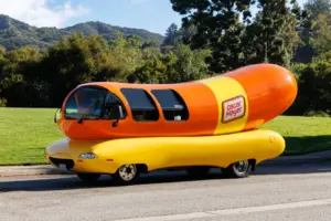 Where you can see Oscar Mayer’s Wienermobile in Southern California