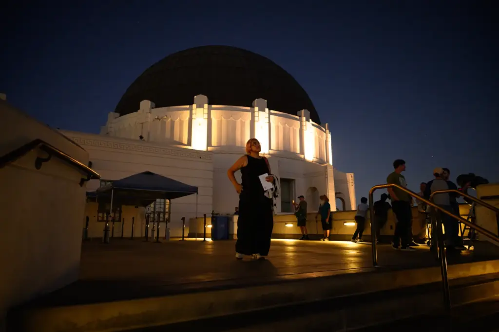 Griffith Observatory held “ABOVE â Night Gallery: The Stars of...