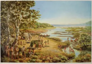 What was Orange County like when America was born?