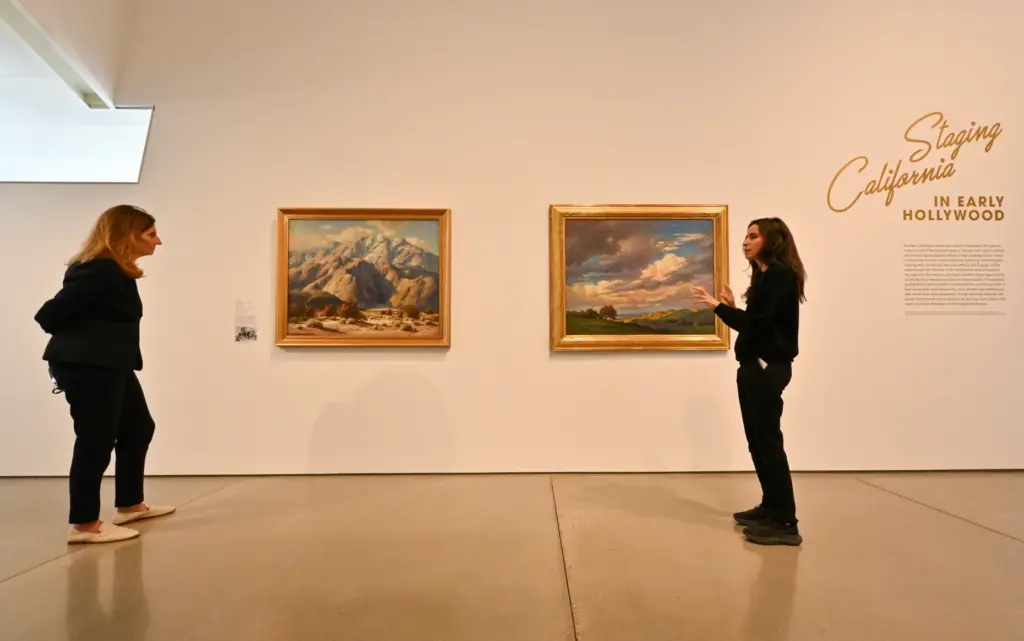 Museum Director Kathryn Kanjo, left, and MichaÃ«la Mohrmann, assistant curator...