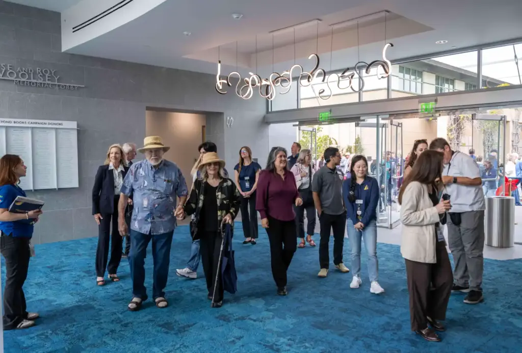 Members of the public get the opportunity to tour the...