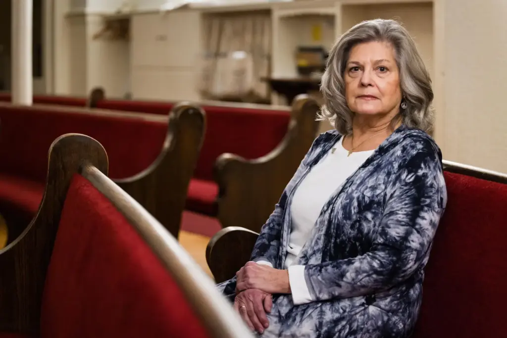 Trinity Moravian Church member Cynthia Tesh