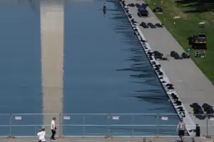 Trump administration won’t seek new bids to repair the Lincoln Memorial Reflecting Pool