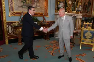 Andy Burnham becomes the UK’s seventh prime minister in a decade after Starmer resigns