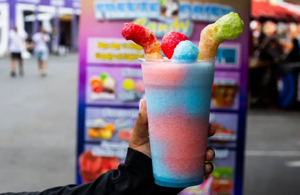 The Jolly Rancher Slushy at Sugar Puff Candy at the...