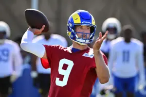 Rams QB Matthew Stafford begins Year 18 with uplifting mentality