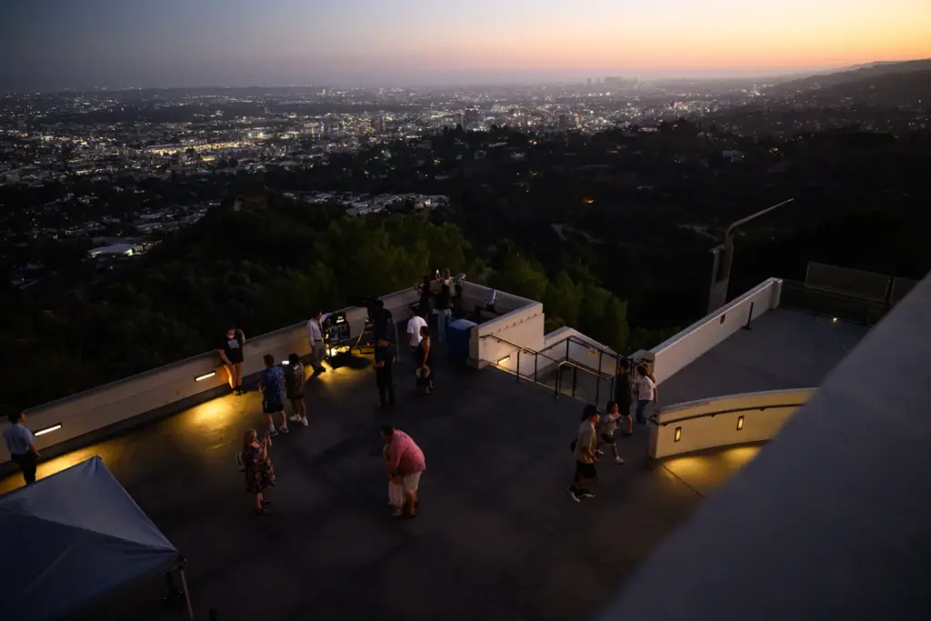 Griffith Observatory held “ABOVE â Night Gallery: The Stars of...