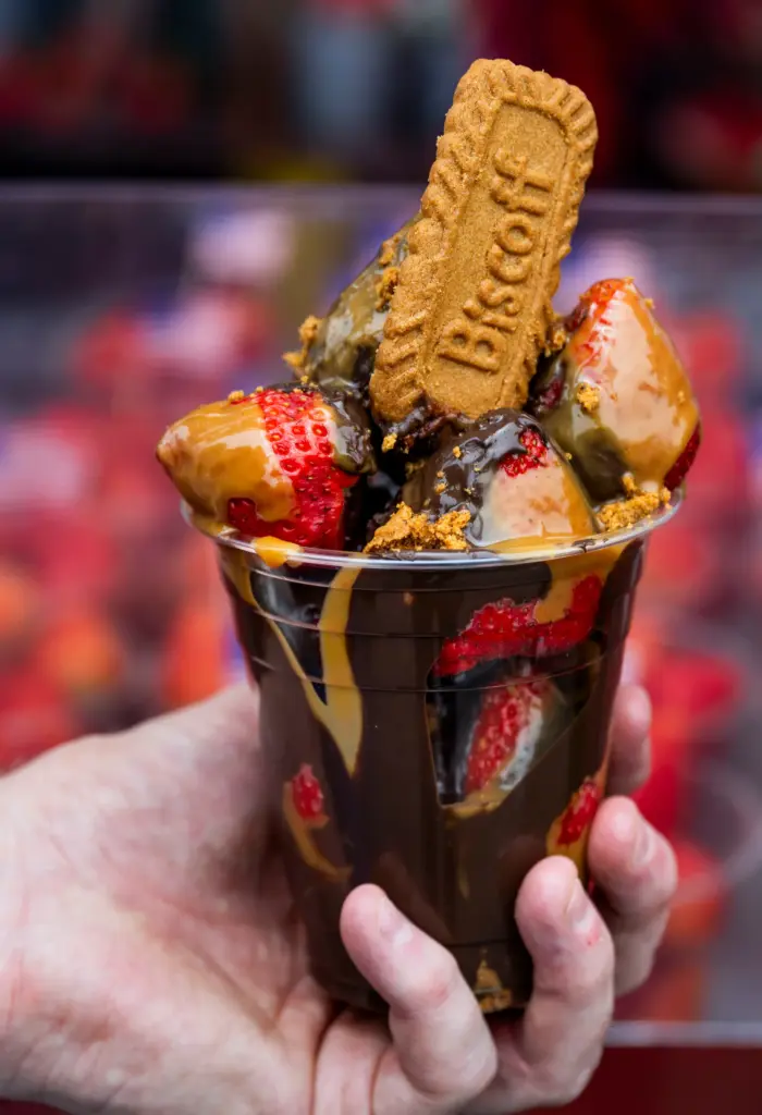 Cookie Butter Crunch Chocolate Strawberry Cup is offered by Dominic...