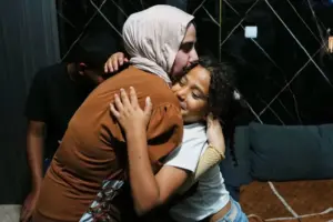 Orphaned by war in Gaza, Palestinian siblings reunite with their sister in Israel