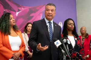 How Sen. Alex Padilla has emerged as a leading Democrat in voter rights advocacy
