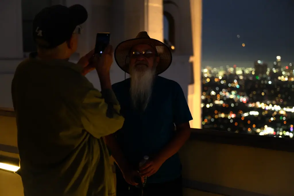 Griffith Observatory held “ABOVE â Night Gallery: The Stars of...