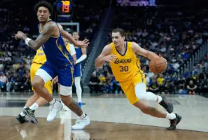 Lakers two-way guard Chris Manon senses opportunity for season ahead