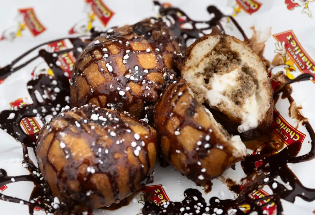 Chicken Charlieâs is offering Deep-fried Tiramisu at the San Diego...