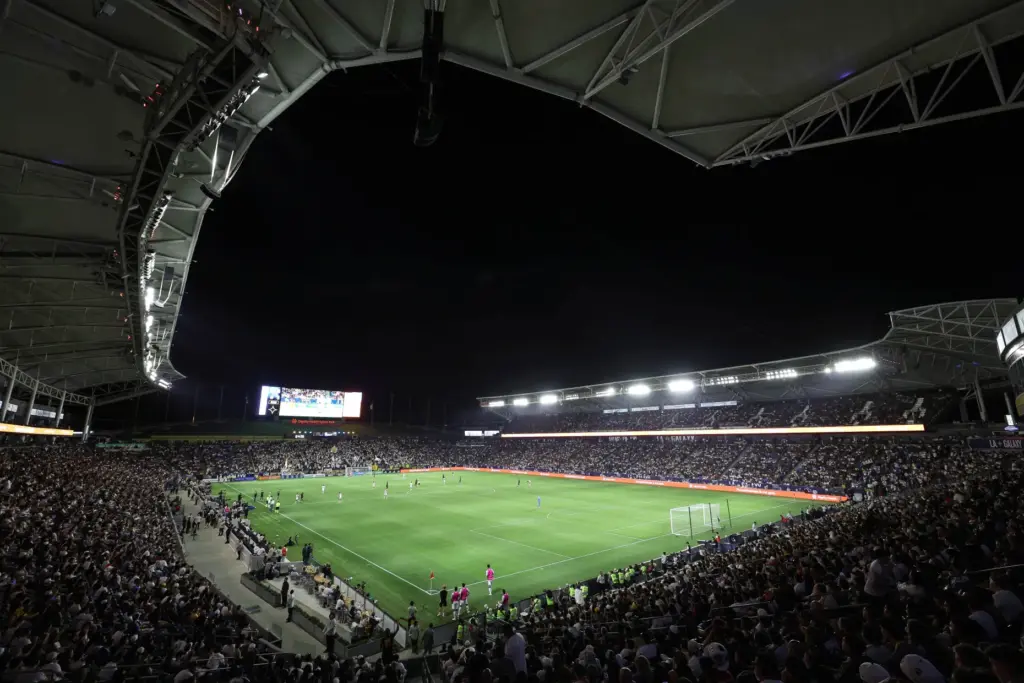 The Galaxy takes on LAFC in front of a sell-out...