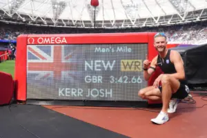 Josh Kerr breaks 27-year-old men’s mile world record