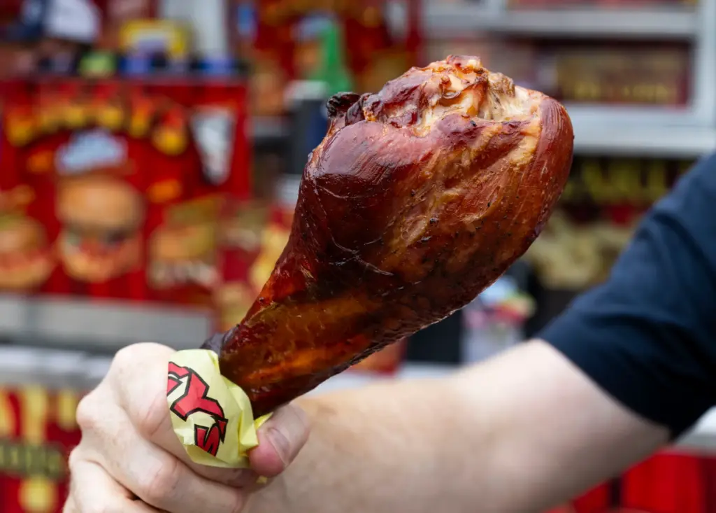 Mini Me turkey leg from Biggyâs at the San Diego...