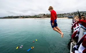 Junior lifeguards take the plunge in summer rite of passage