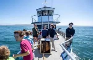Campers set sail at the Ocean Institute summer camp in Dana Point