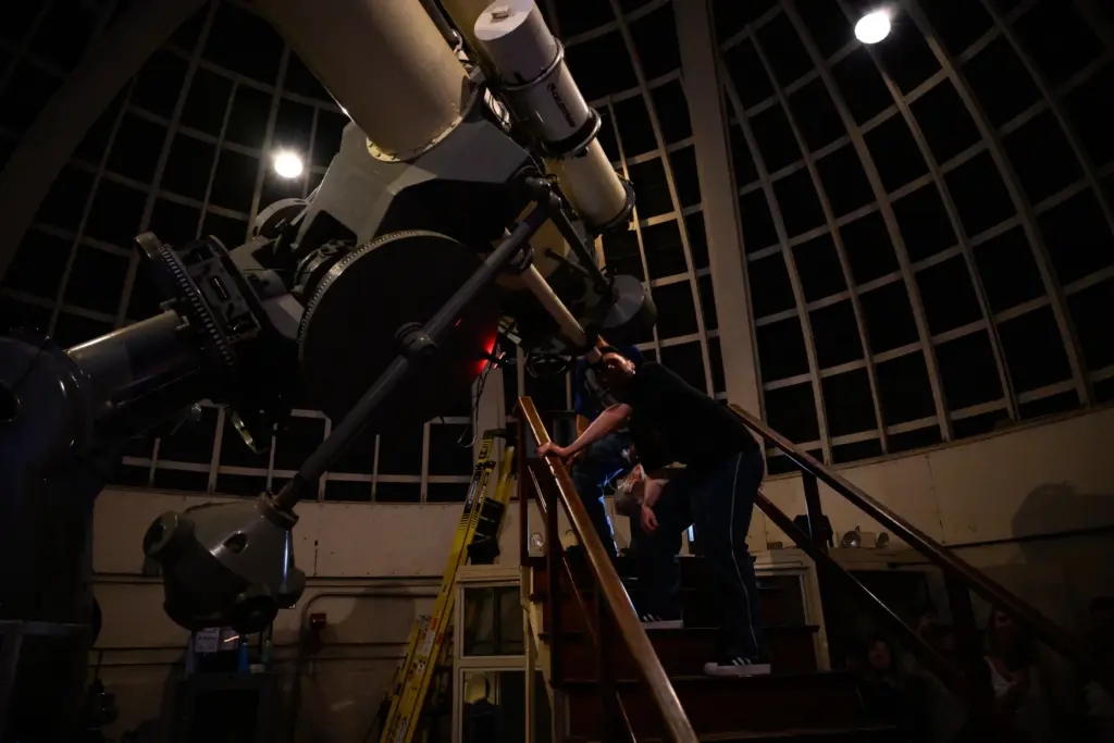 Griffith Observatory held “ABOVE â Night Gallery: The Stars of...