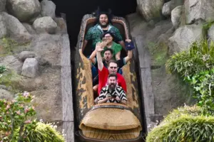It’s a really bad idea to get off a moving Disneyland ride