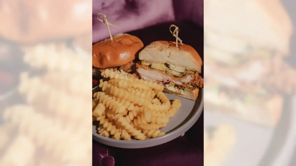 Fried Chicken Sandwich at LJ’s Lounge in Costa Mesa. (Courtesy...