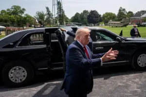 Trump media firm plans to sell high speed access to Truth Social posts, possibly Trump’s own