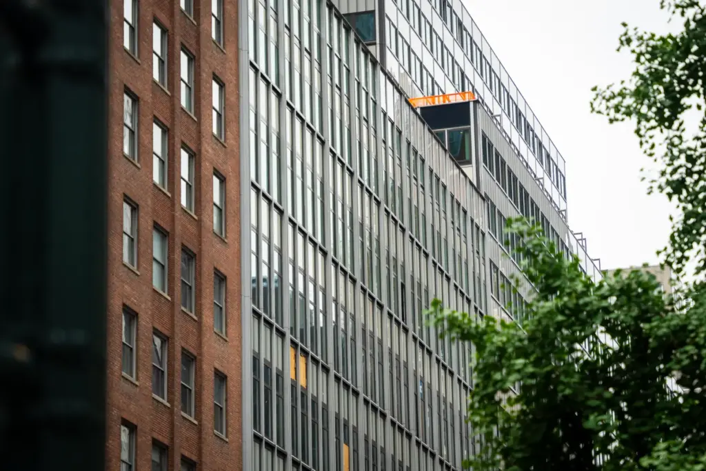 The building at 235 East 42nd Street is seen Tuesday,...