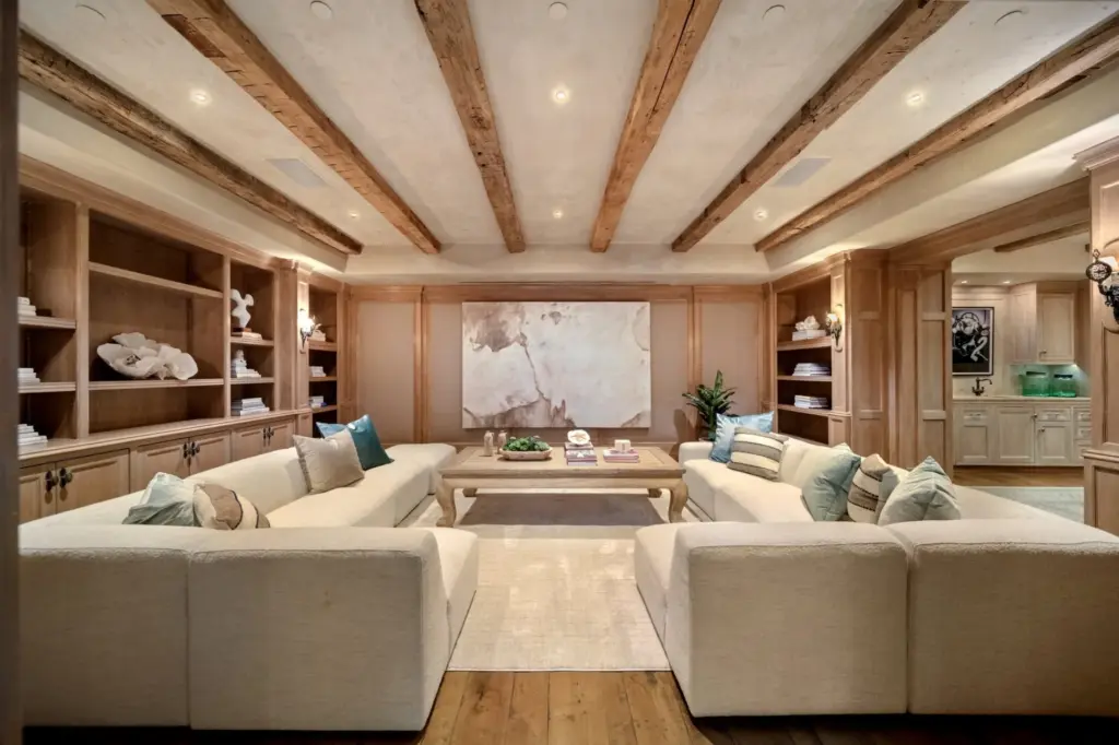 The media room. (Photo by Alisam LLC)