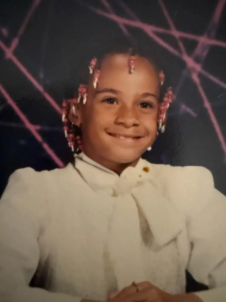 A young Tiffany Bradley pictured in this undated school photo.(Courtesy...