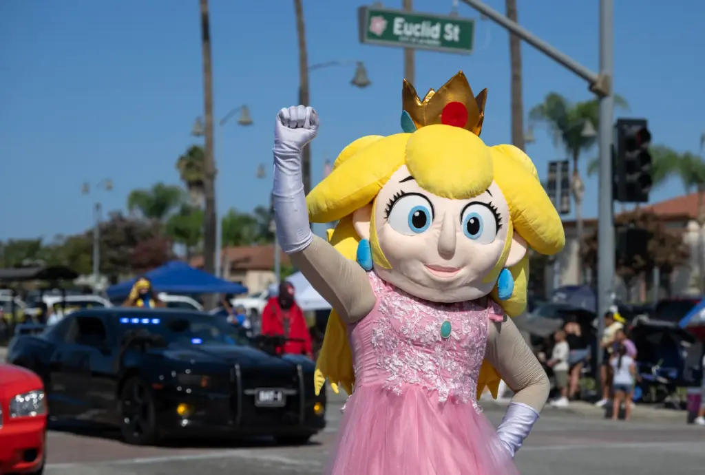 Cosplay for Kids, a volunteer group that provides popular characters...