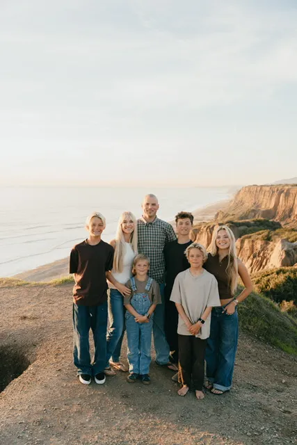 Josh Collette, a San Clemente father of five kids, is...