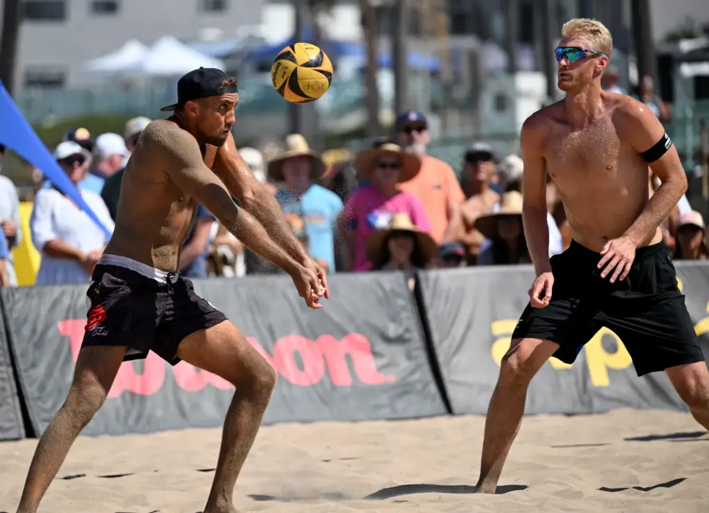 Trevor Crabb and Chase Budinger play against Timothy Brewster and...