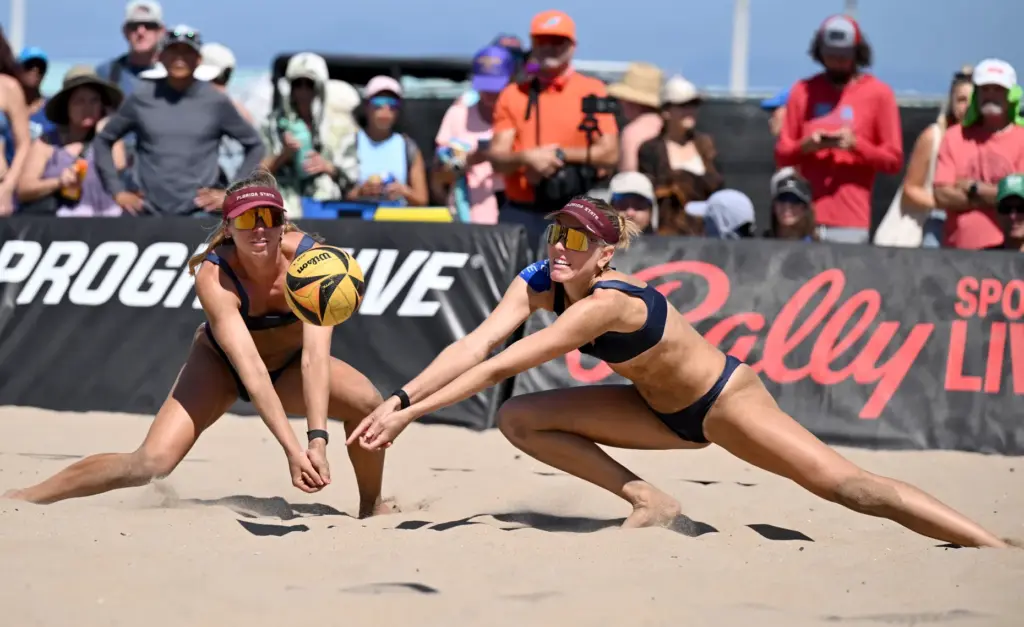 Alexis Durish and Audrey Koenig play against Isabella Martinez and...