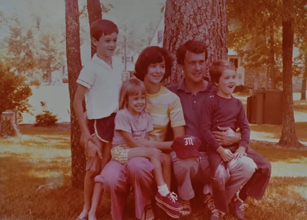 Laguna Woods residents Bob and Lori Weatherford and their young...