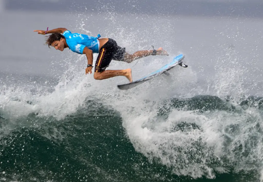 Gavriel Klaussner gets some air during the U.S. Open of...