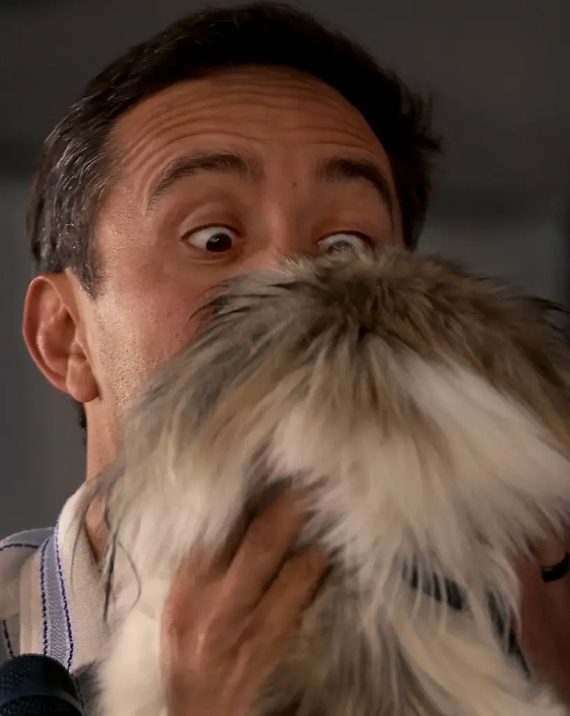 Dog judge and NBC Correspondent Gadi Schwartz meets eyeball to...