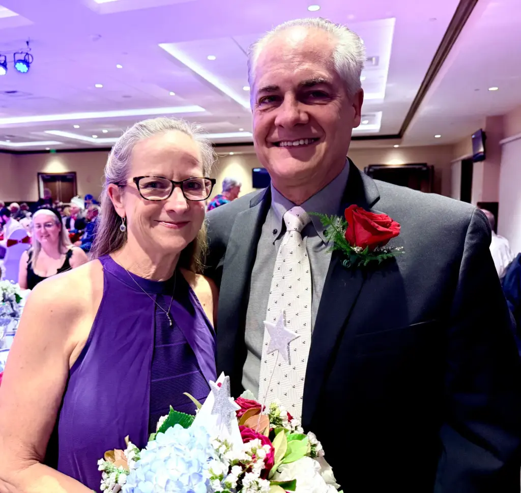 Longtime Tustin volunteers Kelly and Jeff Meyers were selected as...