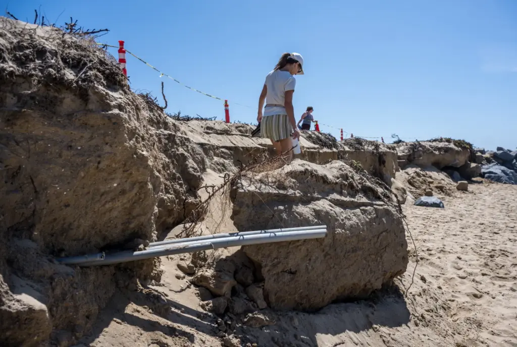 Old pipes are among the city infrastructure that are being...
