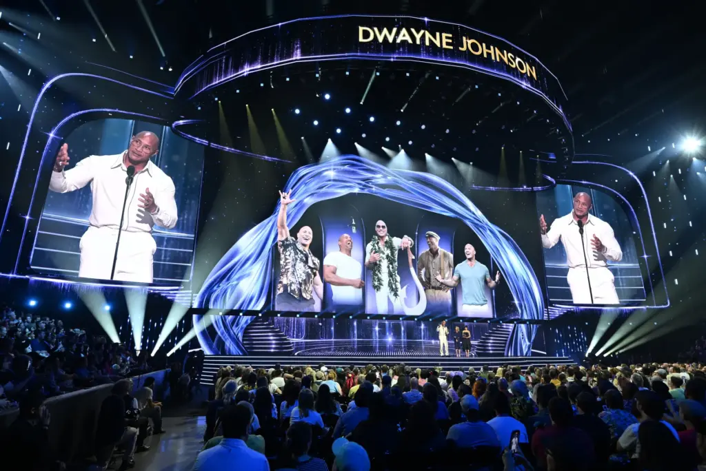 Dwayne Johnson at the 2026 Disney Legends Awards Ceremony as...