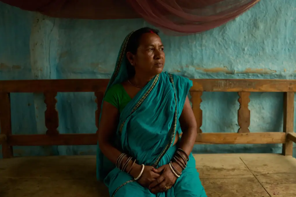 Rajkumari Patel poses for a portrait.