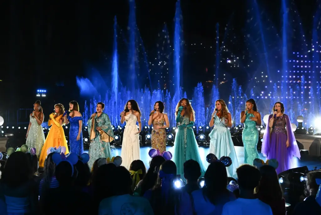 Disney princesses perform during âDisney Princess: The Ultimate Concert Celebrationâ...