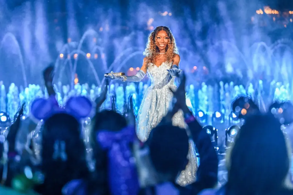 Brandy, live action Cinderella, performs during âDisney Princess: The Ultimate...